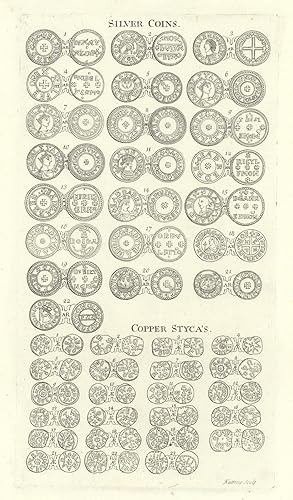 Silver Coins. Copper Styca's