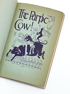 The First Appearances of THE PURPLE COW