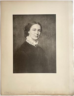 [Original lithography, 19th century] Portrait print of Henriette Maria Jacoba Labouchère - Voombe...