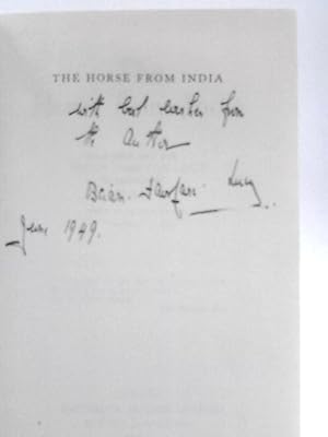 Bild des Verkufers fr The Horse from India zum Verkauf von World of Rare Books