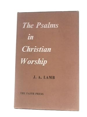 Bild des Verkufers fr Psalms in Christian Worship zum Verkauf von World of Rare Books