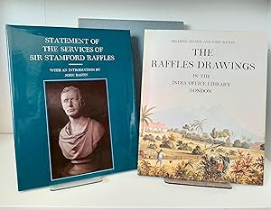 Bild des Verkufers fr The Raffles Drawings / Statement of the Services of Sir Stamford Raffles *Slipcased set* zum Verkauf von Milbury Books