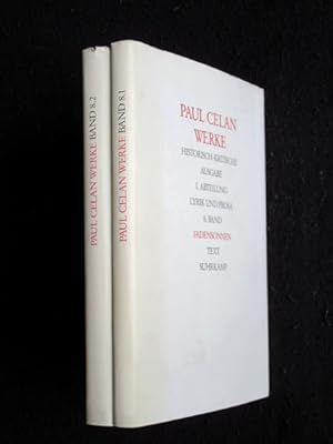 Fadensonnen. Text- und Kommentarband. Historisch-kritische Ausgabe, I. Abtielung Lyrik und Prosa,...