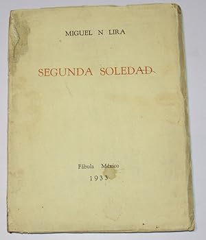 Imagen del vendedor de Segunda soledad a la venta por Librera Urbe