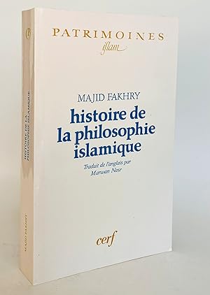 Immagine del venditore per Histoire de la philosophie islamique venduto da Librairie Raimbeau