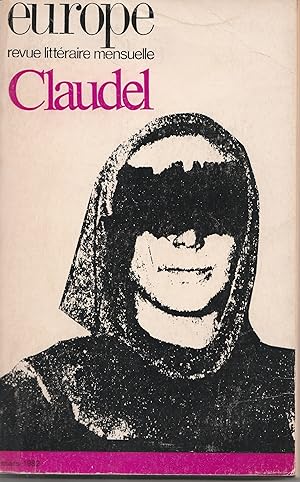 Seller image for Claudel. Revue Europe N 635 mars 1982 for sale by Librairie Franoise Causse