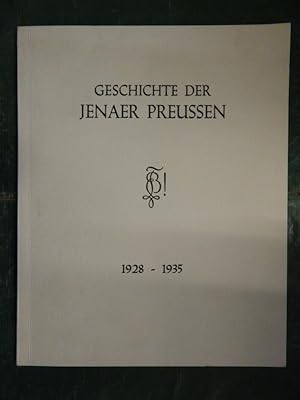 Geschichte der Jenaer Preussen 1928-1935