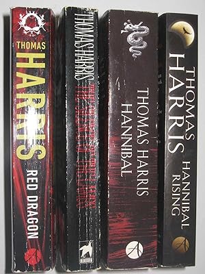 Seller image for Hannibal Lector Series [4 books] : Red Dragon + The Silence of the Lambs + Hannibal + Hannibal Rising for sale by Manyhills Books