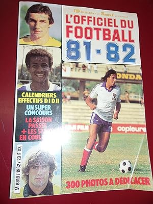 L'officiel du football 81-82