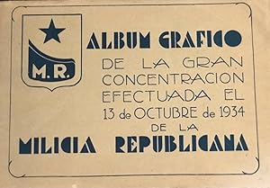 Album Gráfico de la Gran Concentración efectuada el 13 de octubre de 1934 de la Milicia Republicana