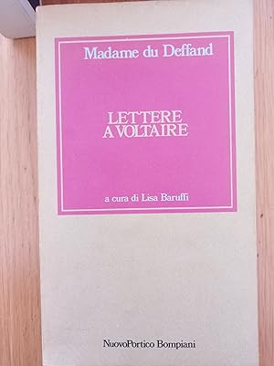 Image du vendeur pour Lettere a Voltaire mis en vente par librisaggi