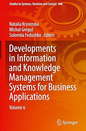 Imagen del vendedor de Developments in Information and Knowledge Management Systems for Business Applications a la venta por moluna