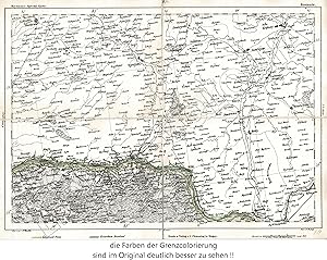 Reymann's topographische Special-Karte von Deutschland, Schweiz, Ostfrankreich, Belgien, Niederla...