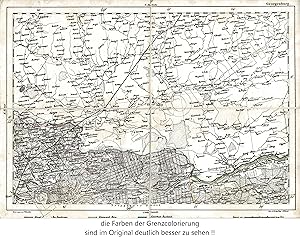 Reymann's topographische Special-Karte von Deutschland, Schweiz, Ostfrankreich, Belgien, Niederla...