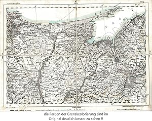 Reymann's topographische Special-Karte von Deutschland, Schweiz, Ostfrankreich, Belgien, Niederla...