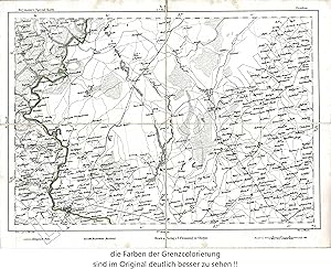 Reymann's topographische Special-Karte von Deutschland, Schweiz, Ostfrankreich, Belgien, Niederla...