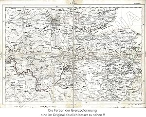 Reymann's topographische Special-Karte von Deutschland, Schweiz, Ostfrankreich, Belgien, Niederla...