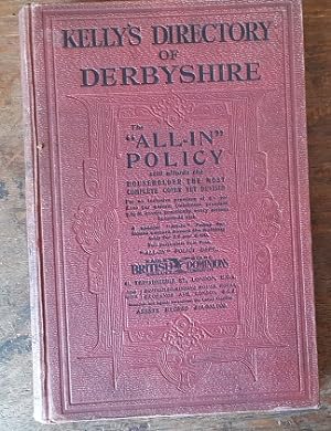 KELLY'S DIRECTORY OF DERBYSHIRE 1922