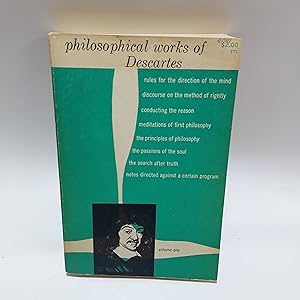 Bild des Verkufers fr The Philosophical Works of Descartes zum Verkauf von Cambridge Rare Books