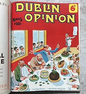 Dublin Opinion - National Humorous Journal of Ireland - 1931 (bound volume)