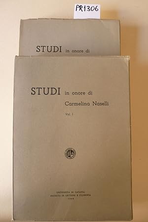 Studi in onore di Carmelina Naselli