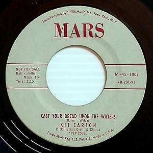 Seller image for Band of Gold / Cast Your Bread Upon The Waters [7" 45 rpm Promo] for sale by Kayleighbug Books, IOBA