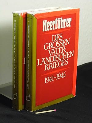 Heerführer des grossen vaterländischen Krieges : [1941 - 1945] - 12 Lebensbilder - 1.+2. Halbband...