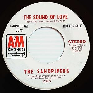 Bild des Verkufers fr The Sound of Love [7" 45 rpm Promo] zum Verkauf von Kayleighbug Books, IOBA