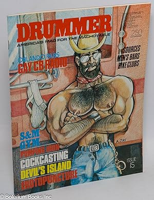 Image du vendeur pour Drummer: America's Mag for the macho male; #15, 1977; Orlando Paris - Gay CB Radio mis en vente par Bolerium Books Inc.