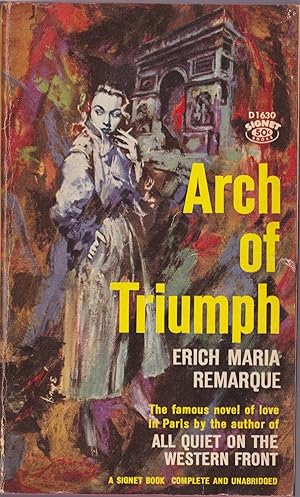 Immagine del venditore per Arch of Triumph venduto da Moneyblows Books & Music
