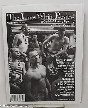 Seller image for The James White Review: a gay men's literary quarterly; vol. 13, #1, Winter 1996 for sale by Bolerium Books Inc.