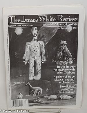 Imagen del vendedor de The James White Review: a gay men's literary quarterly; vol. 13, #3, Summer 1996, Whole Number 48; Ginsberg Interview a la venta por Bolerium Books Inc.