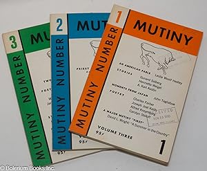 Imagen del vendedor de Mutiny: vol. 3, #1-3, Autumn 1960 - Summer 1961 [complete run of vol. 3] a la venta por Bolerium Books Inc.