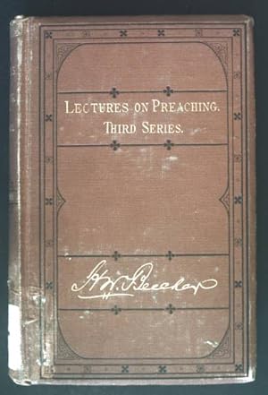 Bild des Verkufers fr Yale Lectures on Preaching. Third Series. zum Verkauf von books4less (Versandantiquariat Petra Gros GmbH & Co. KG)
