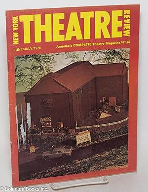 Immagine del venditore per New York Theatre Review: America's complete theatre magazine; vol. 2, # 6, June/July 1978: Patti Lupone; someone worth watching! venduto da Bolerium Books Inc.