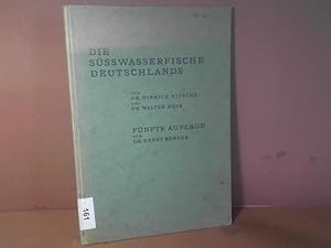 Bild des Verkufers fr Die Swasserfische Deutschlands. - Ihre Kennzeichen, Fortpflanzung, Verbreitung und wirtschaftliche Bedeutung, im Auftrage des Deutschen Fischerei-Vereines. zum Verkauf von Antiquariat Deinbacher