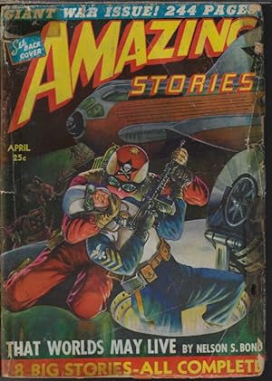 Image du vendeur pour AMAZING Stories: April, Apr. 1943 mis en vente par Books from the Crypt