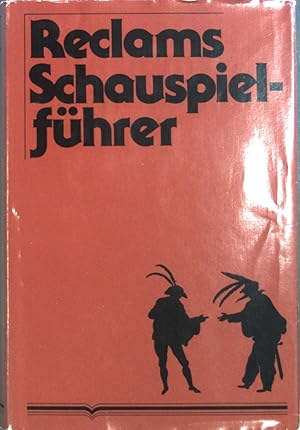 Seller image for Reclams Schauspielfhrer. for sale by books4less (Versandantiquariat Petra Gros GmbH & Co. KG)