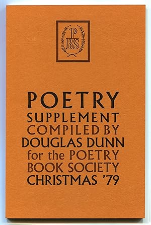 Image du vendeur pour Poetry Supplement. Compiled by Douglas Dunn for the Poetry Book Society, Christmas 1979 mis en vente par Between the Covers-Rare Books, Inc. ABAA