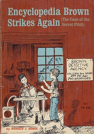 Seller image for Encyclopedia Brown Strikes Again: The Case of the Secret Pitch (Encyclopedia Brown) for sale by Adventures Underground
