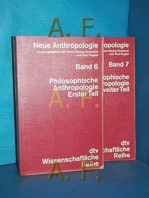 Seller image for Neue Anthropologie Band 6 und 7: Philosophische Anthropologie 1. und 2. Teil for sale by Antiquarische Fundgrube e.U.