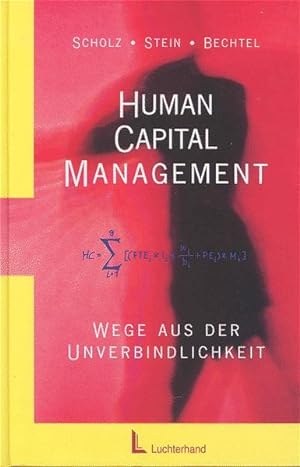Bild des Verkufers fr Human Capital Management: Wege aus der Unverbindlichkeit zum Verkauf von Studibuch