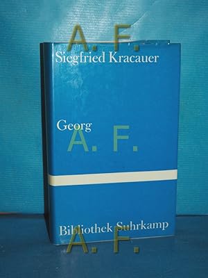 Seller image for Georg (Bibliothek Suhrkamp Band 567) for sale by Antiquarische Fundgrube e.U.