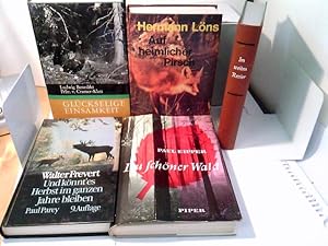 Konvolut: 5 Bände alles über die Jagd (wissenswertes und nützliches)