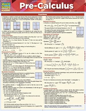 Image du vendeur pour Pre-Calculus mis en vente par GreatBookPrices