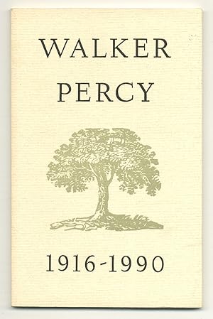 Imagen del vendedor de Memorial Tributes to Walker Percy 1916-1990 a la venta por Between the Covers-Rare Books, Inc. ABAA