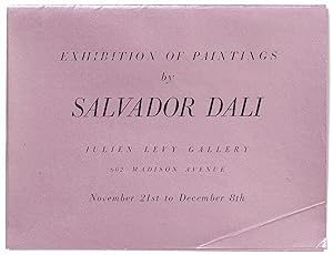 Imagen del vendedor de Exhibition of Paintings by Salvador Dali a la venta por Between the Covers-Rare Books, Inc. ABAA