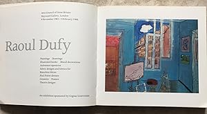 Raoul Dufy: Paintings, Drawings, Illustrated books, Mural decorations, Aubusson tapestries, Fabri...