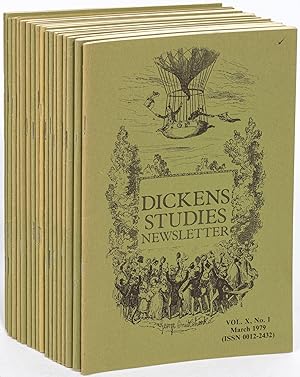 Seller image for Dickens Studies Newsletter - Vol. X, No. 1 - Vol. XIV, No. 4, March 1979 - December 1983 [19 Issues] for sale by Between the Covers-Rare Books, Inc. ABAA