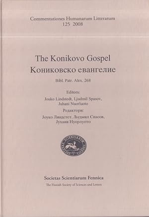 Imagen del vendedor de The Konikovo Gospel : Bibl. Patr. Alex. 268 = Konikovsko evangelie a la venta por Moraine Books